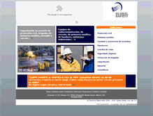 Tablet Screenshot of globalsafety.com.mx